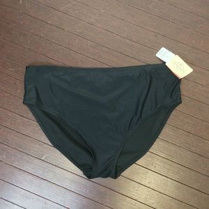 Black Swim Bikini Brief Slimming St Johns Bay 20W
